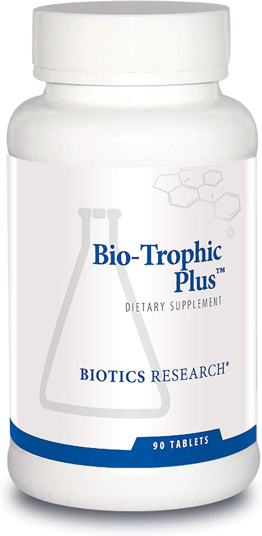 Biotics Research Bio Trophic Plus: Comprehensive Multivitamin with Glandular Support and Organic Beet Concentrate - 90 Tablets
