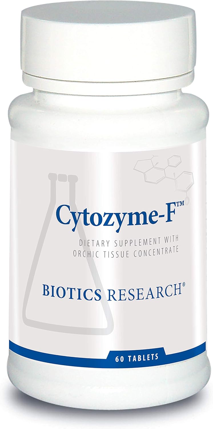 Biotics Research Cytozyme F Female Support Formula - Promotes Endocrine Function & Glandular Health for Women - 60 Tablets