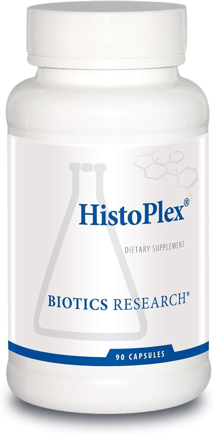 Biotics Research HistoPlex 90 Capsules - Natural Allergy Support with Olive Leaf Extract & Herbal Blend for Immune Boost