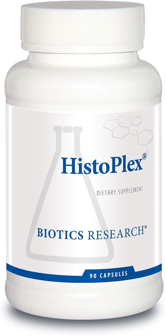 Biotics Research HistoPlex 90 Capsules - Natural Allergy Support with Olive Leaf Extract & Herbal Blend for Immune Boost