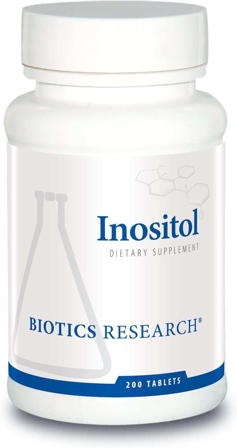 Biotics Research Inositol Tablets - Metabolic & Brain Health Support for Women - 200 Count