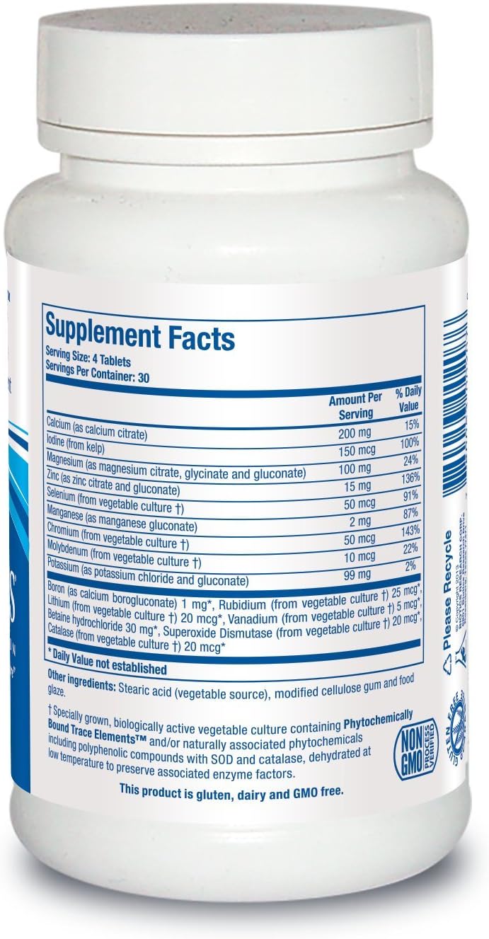 Biotics Research Multi Mins: Iron and Copper Free Mineral Complex - 120 Tabs