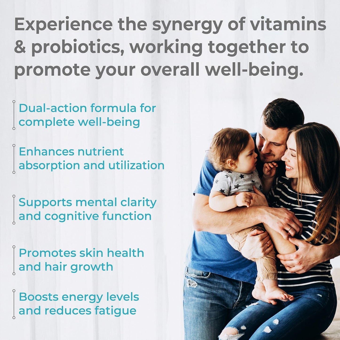 Biovitalia Organics Multivitamin Probiotic Supplement Boosts Immunity & Digestion - 60 Veg Capsules - BoostGo Australia
