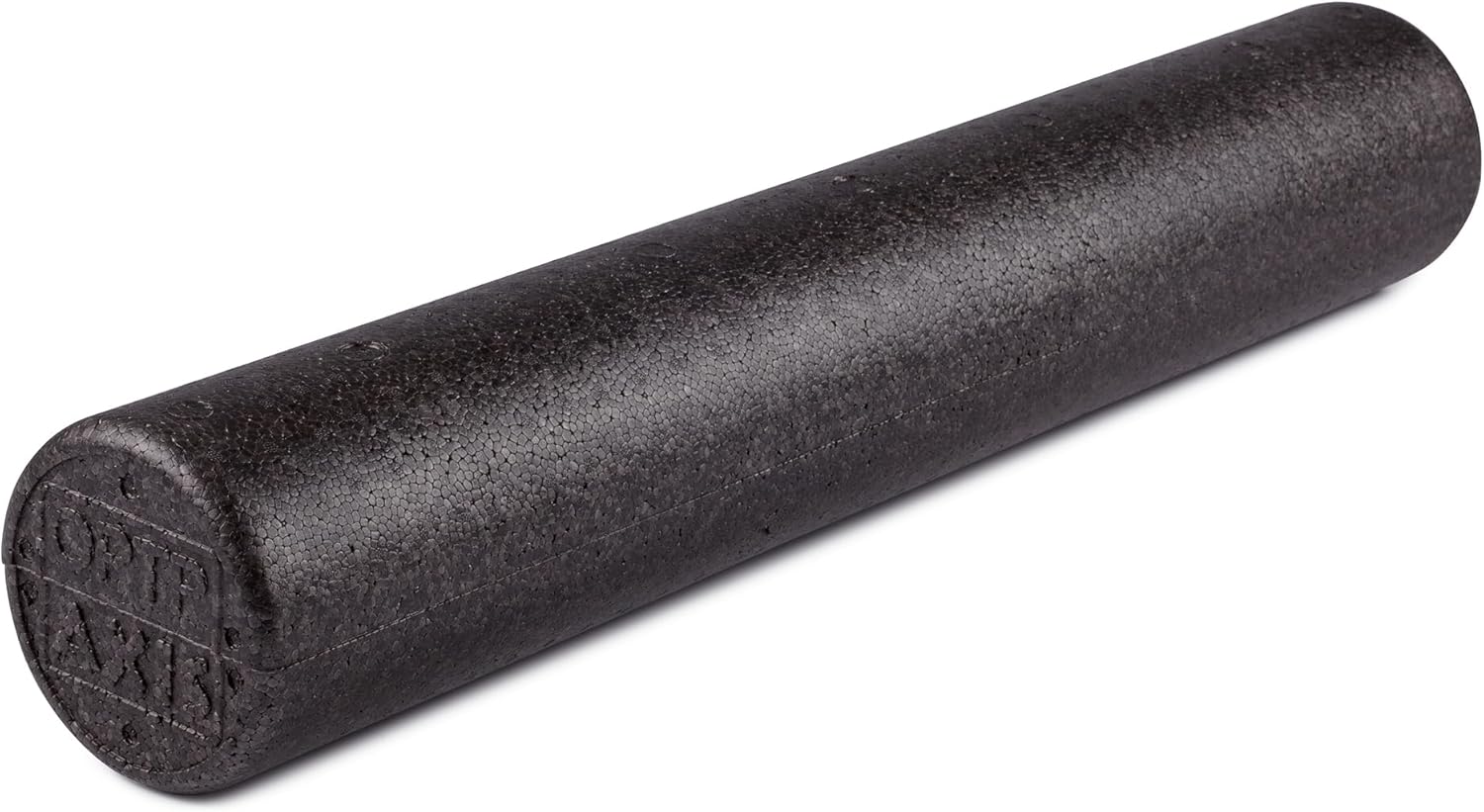 Black 36" X 6" Round Firm Foam Roller for Physical Therapy, Pilates, Yoga, Fitness Exercise - High Density Foam Roller by OPTP AXIS