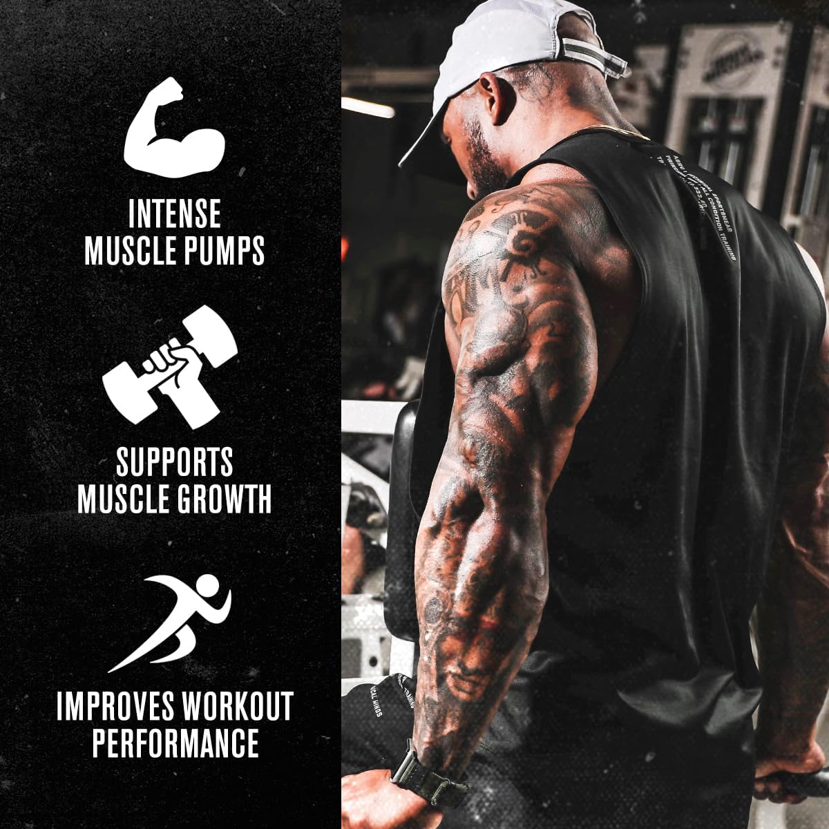 Black Cherry Nitrosurge Pre-Workout & N.O. XT Nitric Oxide Booster for Men & Women by Jacked Factory