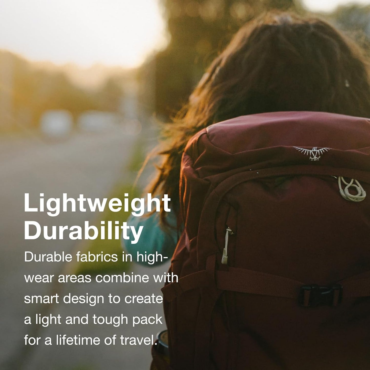 Black Osprey Fairview 55L Women's Travel Backpack - Lightweight and Durable