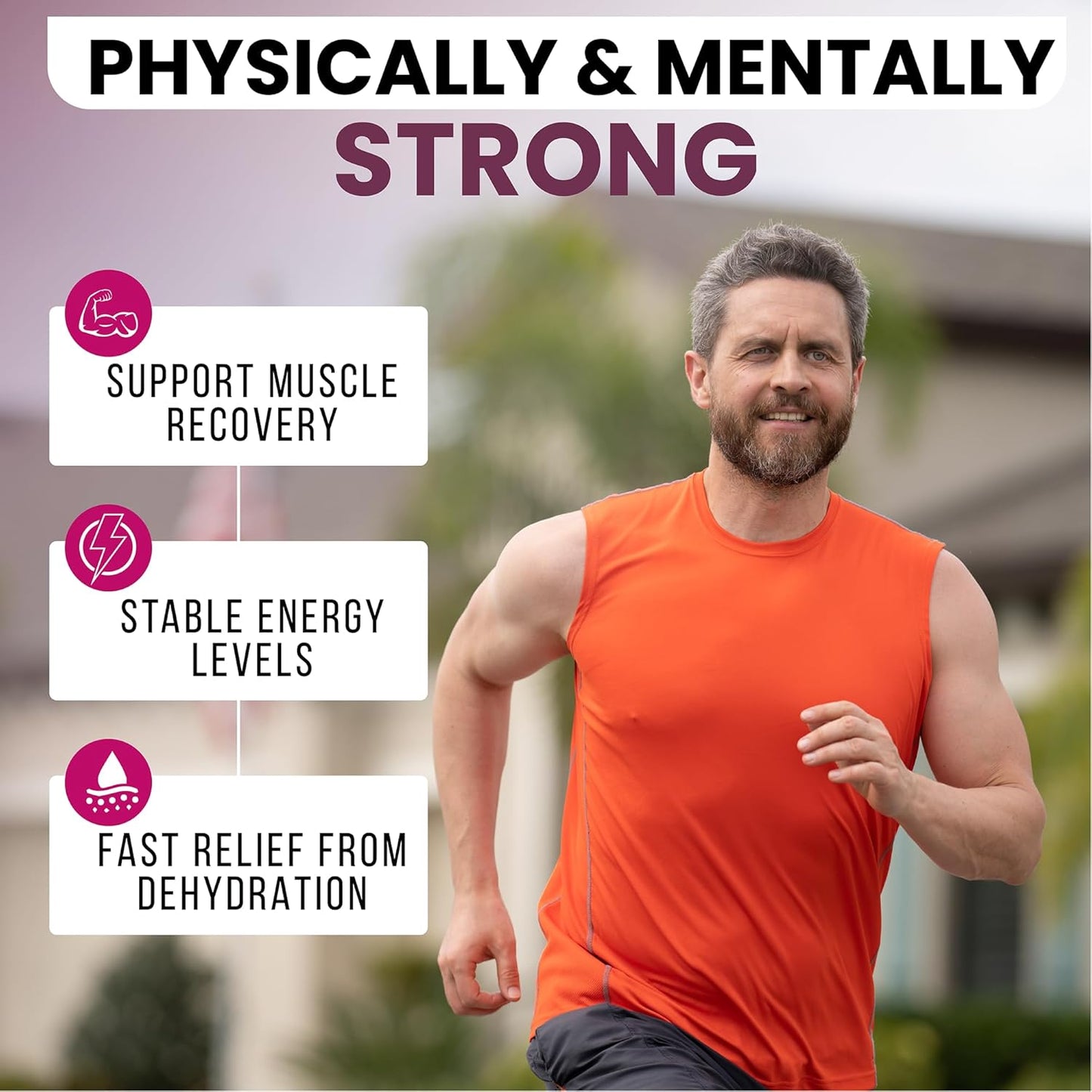 Black Tea Hibiscus Electrolyte Powder with 100 Servings - Keto, Sugar Free, Pink Himalayan Salt, 1000mg Potassium, 120mg Calcium, 120mg Magnesium for Hydration