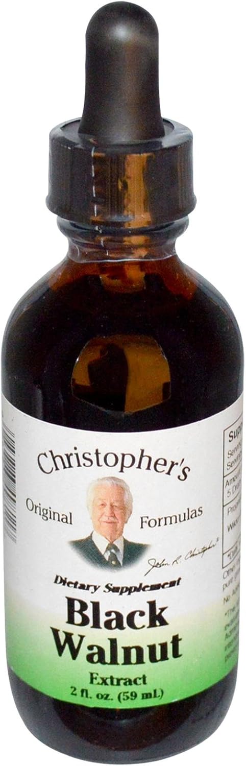 Black Walnut Extract by Dr. Christopher's Formulas - 2 oz Bottle
