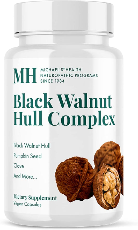 Black Walnut Hull Complex for Intestinal & Immune Health - Vegan Capsules - 15 Servings