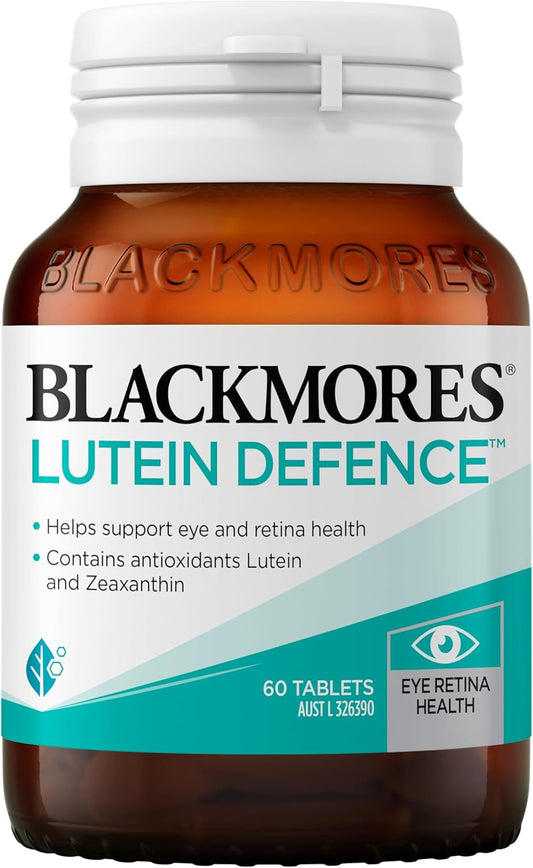 Blackmores Lutein Defence Tablets - Maintain Macula Health, Includes 1PCS Chinese Knot Gift, Australian Made