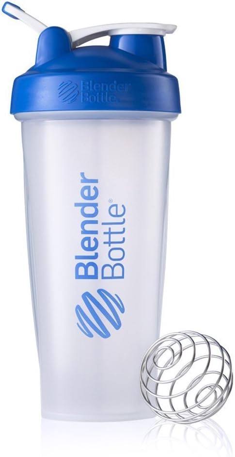 BlenderBottle 3-Pack 28oz Water Bottles in Blue, Black, and Red Color Options