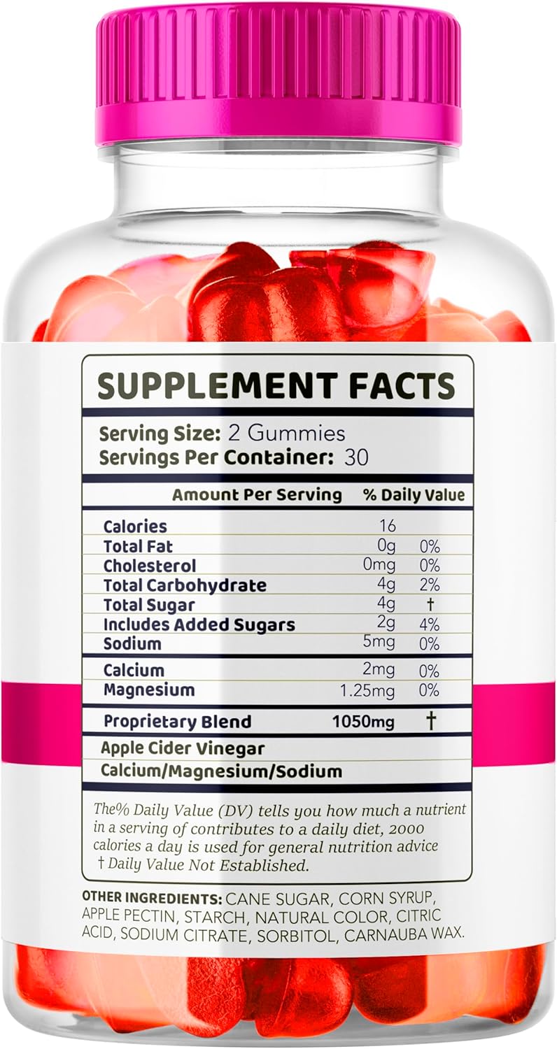 Bliss Keto ACV Gummies 2-Pack for Advanced Weight Loss Support - 1050mg Keto Active Gummies - 120 Count