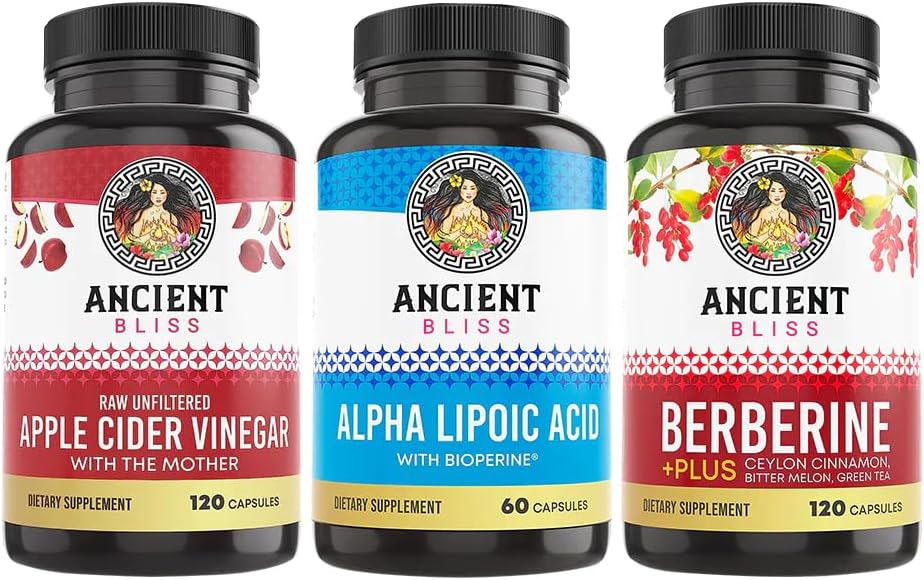 Blood Sugar Support Bundle for Natural Health and Wellbeing