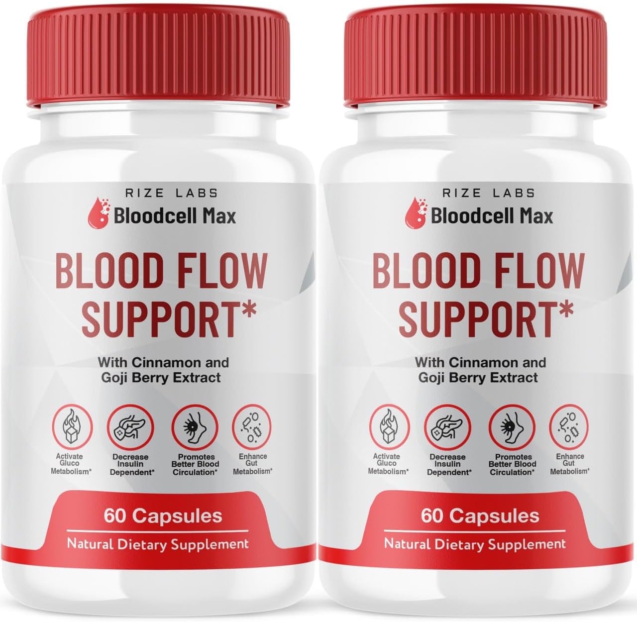 Bloodcell Max Capsules (2 Pack) - Advanced Formula for Healthy Bloodcell Levels and Overall Health - 120 Pills Review