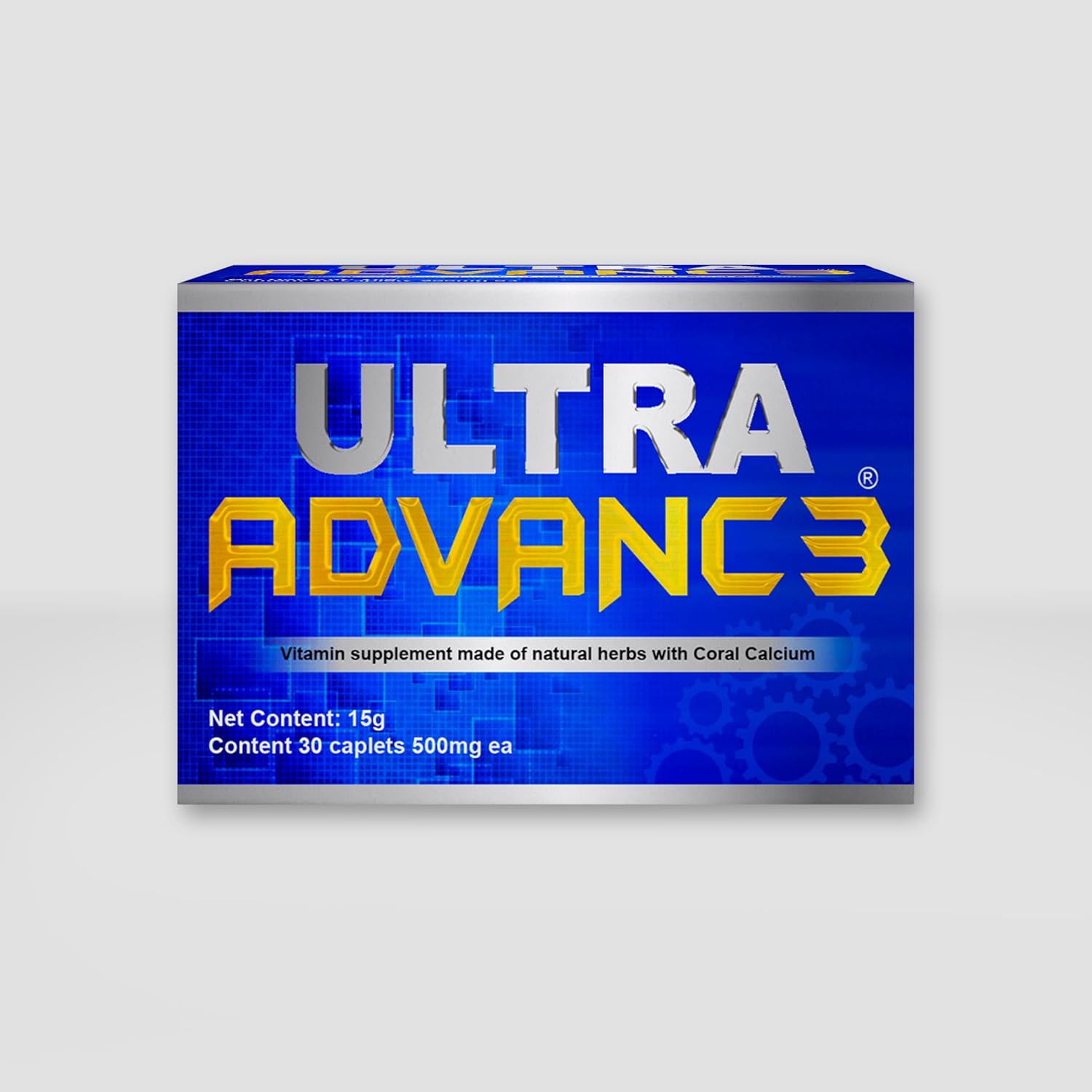 Blue Ultimate Joint Support Capsules with Omega-3, Turmeric, Glucosamine & Chondroitin - Vegan, Non GMO - 30 Count