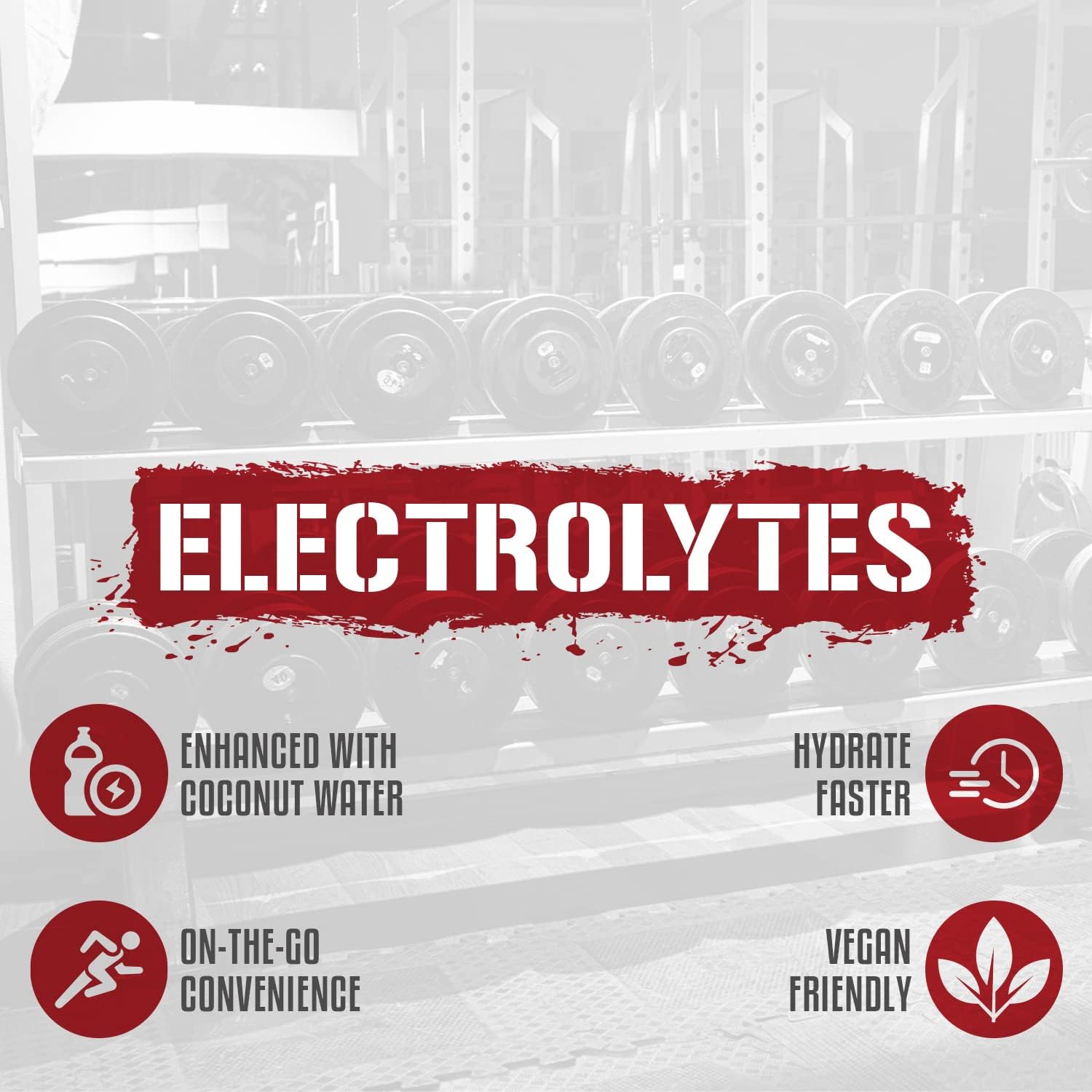 Blueberry Lemonade Electrolyte Powder Mix Packets with Coconut Water - 5% Nutrition Hydrate Stick Hydration Pack (10 Count)