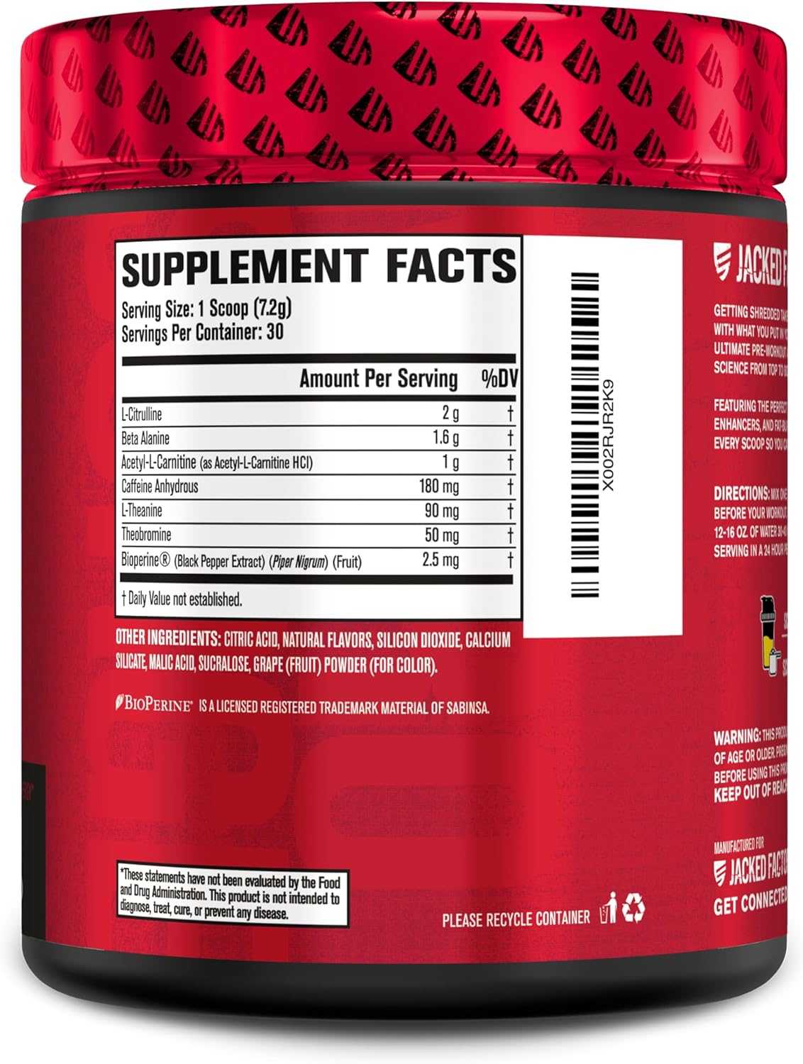 Blueberry Lemonade Nitrosurge Shred Thermogenic Pre-Workout & Fruit Punch BCAA Combo for Body Recomposition, Muscle Building, and Recovery