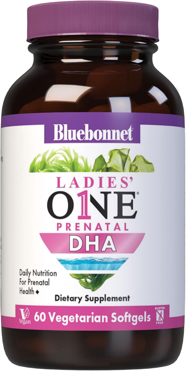 BlueBonnet Early Promise Prenatal DHA Supplement - 200mg, 60 Vegetable Capsules