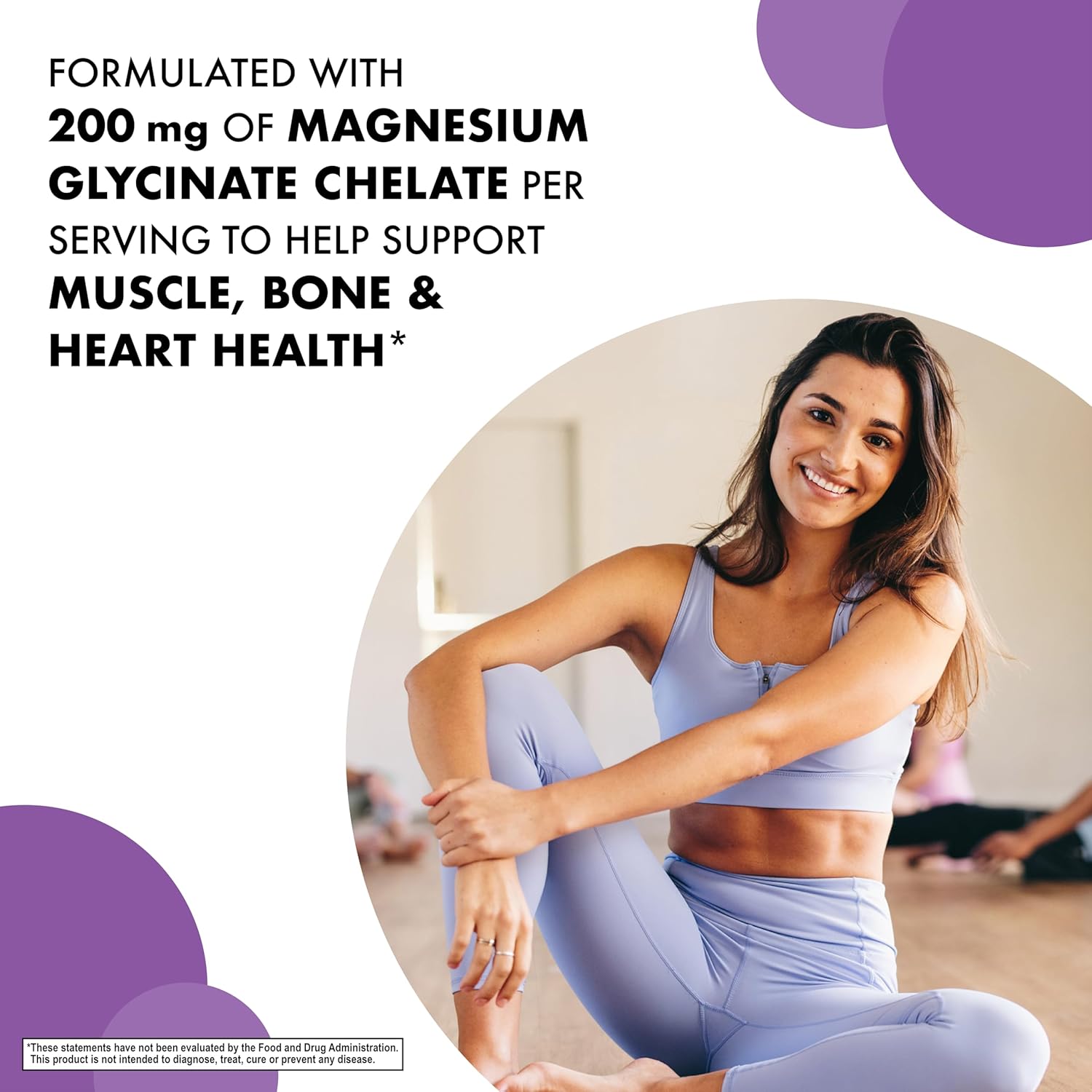 Bluebonnet Nutrition Chelated Magnesium Capsules - 200mg, Stress Relief, Vegan, Non GMO, Gluten Free - 120 Capsules, 2 Month Supply