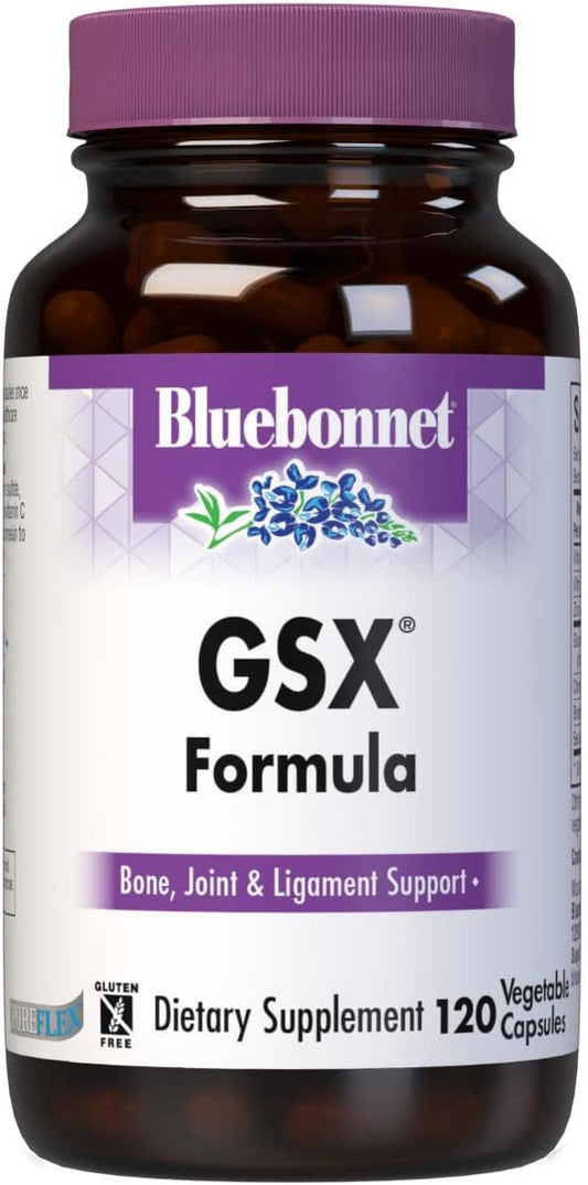 Bluebonnet Nutrition GSX Formula - 120 Capsules for Gut Health and Immune Support