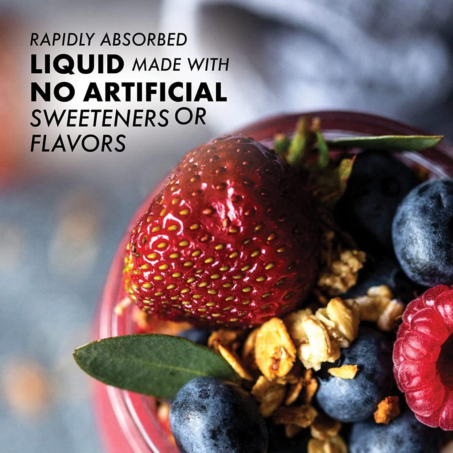 Bluebonnet Nutrition Liquid Calcium Citrate Magnesium Citrate, Vitamin D3 - Blueberry, Strawberry, & Mixed Berry Flavors, 3 Bottles, 48 Fl Oz