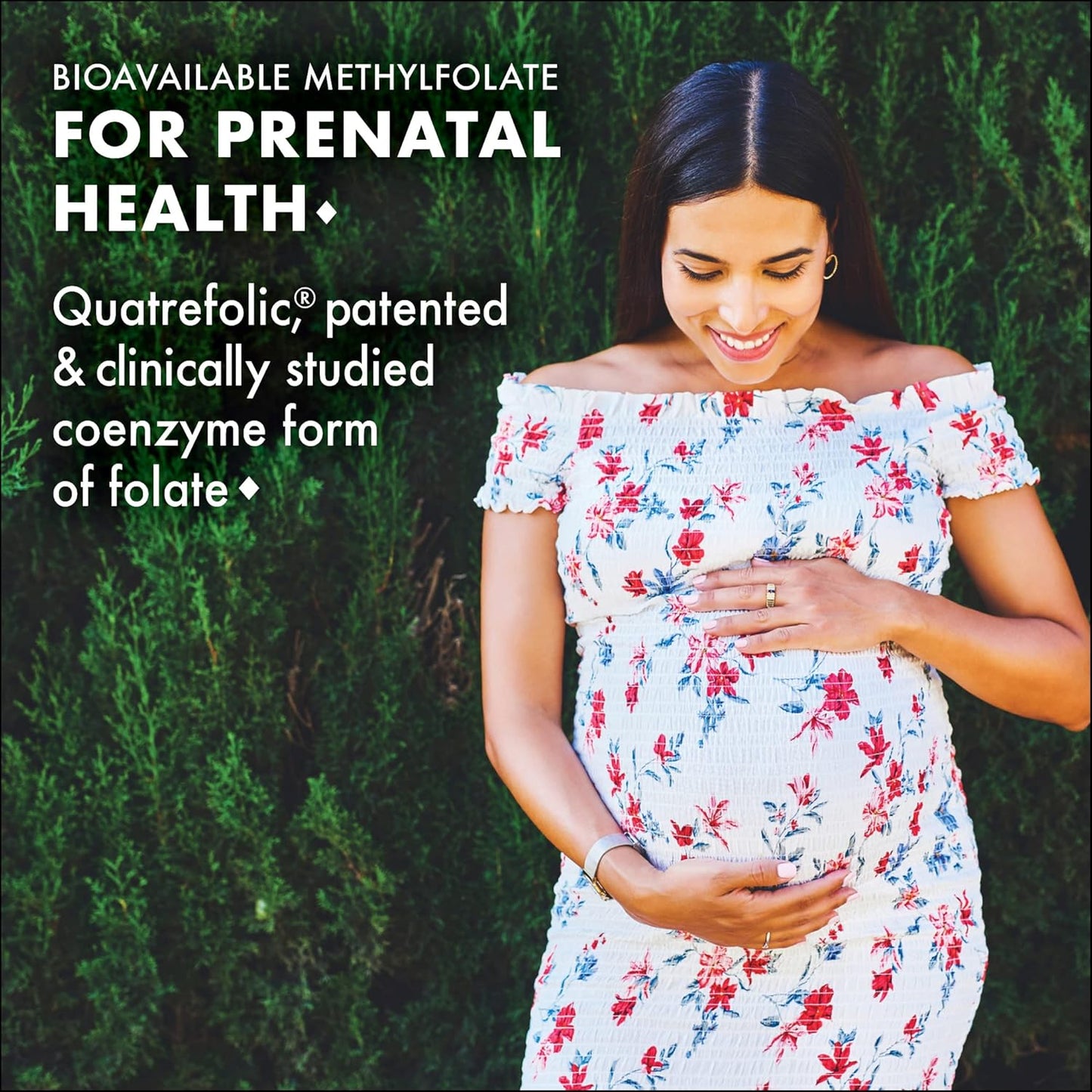 Bluebonnet Nutrition Methylfolate 1000mcg Capsules - Energy, Mood, Prenatal Health - Vegan, Gluten-Free, Non-GMO - 60 Servings