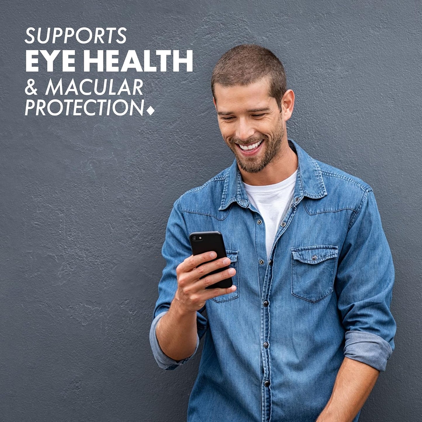 Bluebonnet Nutrition Targeted Choice Eye Care for Eye Health, Macular Protection, 45 Servings, Light Grey, Macular & Blue, 90 Count