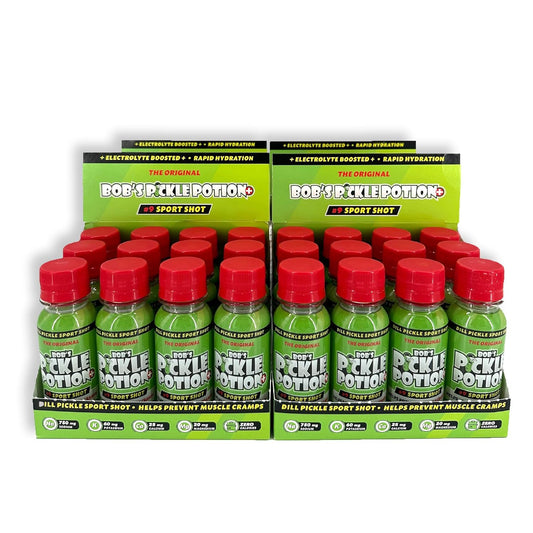 Bob's Pickle Potion Plus #9 Sport Shot - 3 oz Shots (Pack of 48, Dill Pickle Flavor)