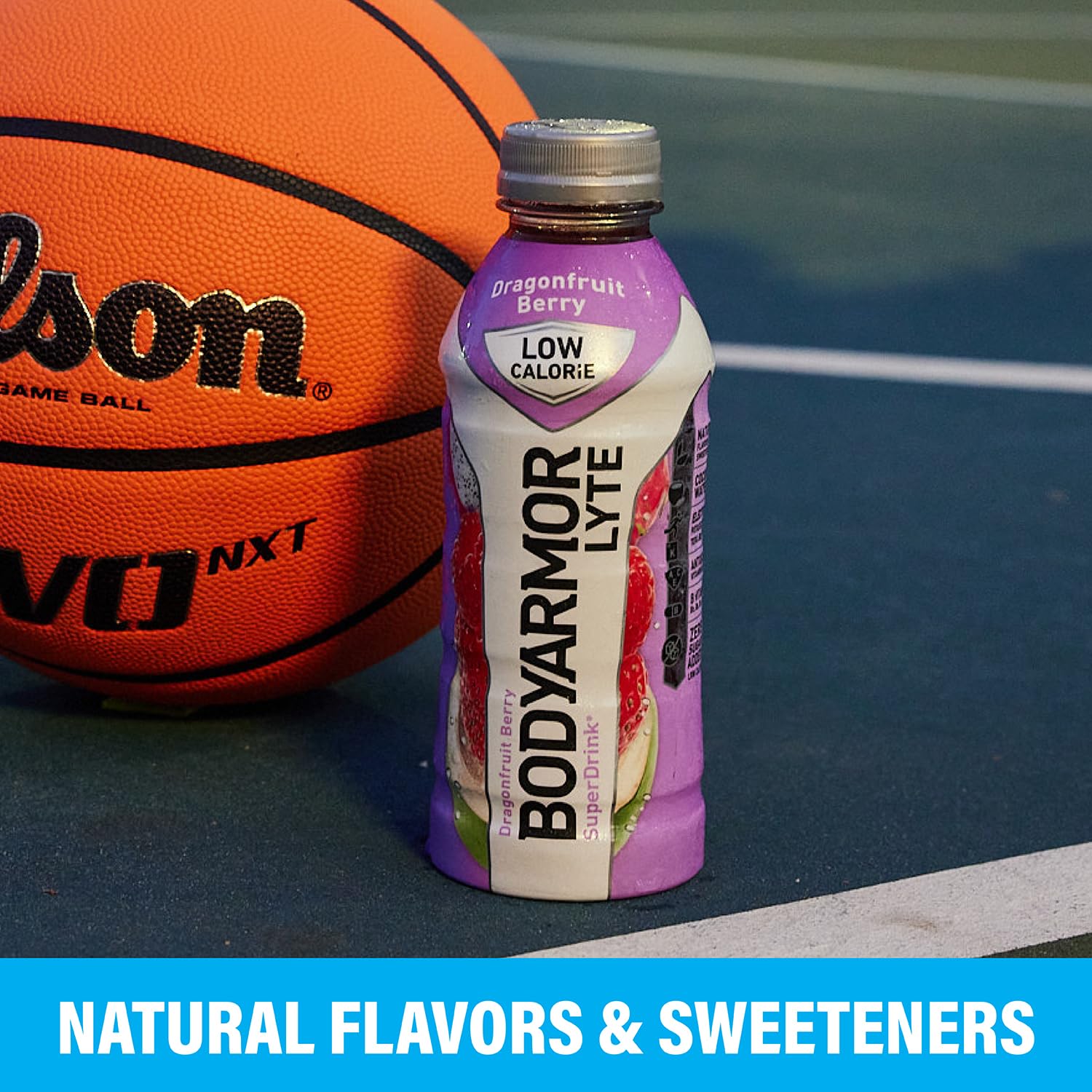 BODYARMOR LYTE Dragonfruit Berry Sports Drink - Low-Calorie Beverage Packed with Electrolytes and Vitamins - 20 Fl Oz (Pack of 6)