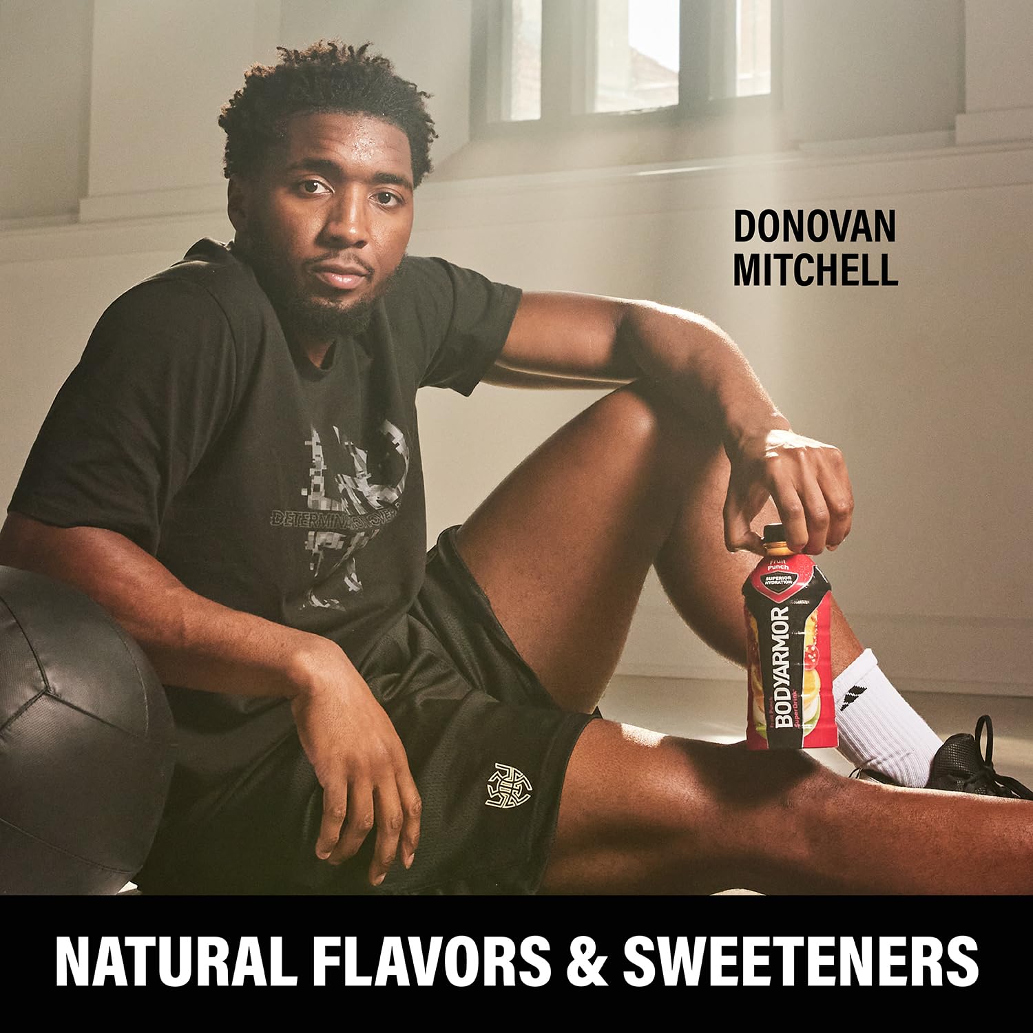 BODYARMOR Sports Drink: Fruit Punch Flavor with Coconut Water, Natural Vitamins & Electrolytes - 16 Fl Oz (12 Pack)