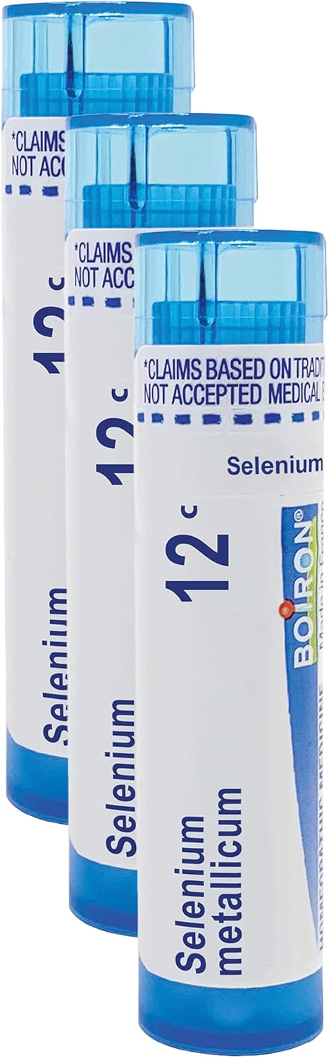 Boiron Selenium Metallicum 12C Homeopathic Tablets - 240 Tablets (Pack of 3)