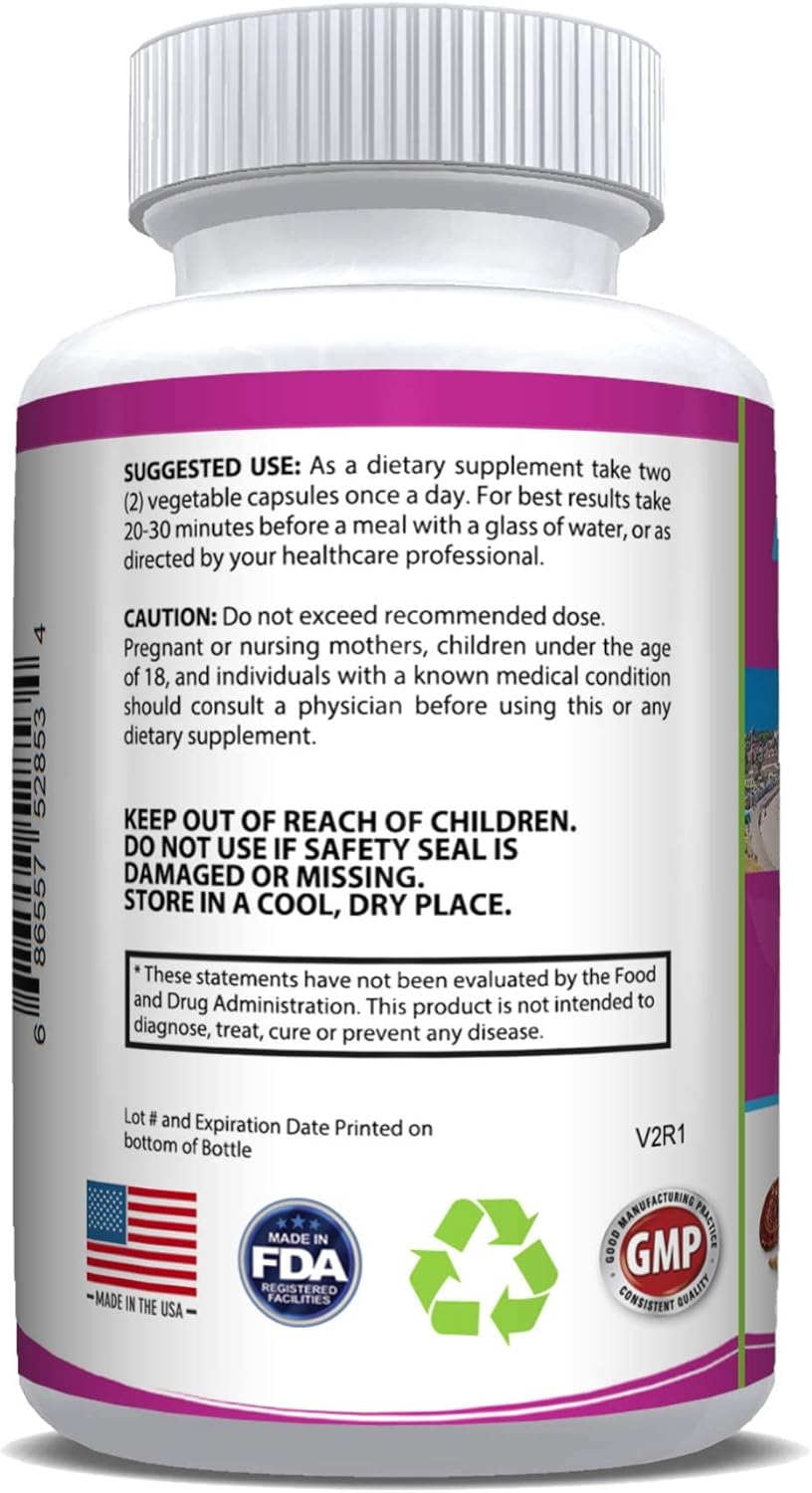 Bondi Morning Mushroom Complex - Immune Support Supplement with Cordyceps, Reishi, Lion's Mane, and Chaga Mushrooms - 60 Capsules for Brain Health, Energy Boost, and Immune Defense