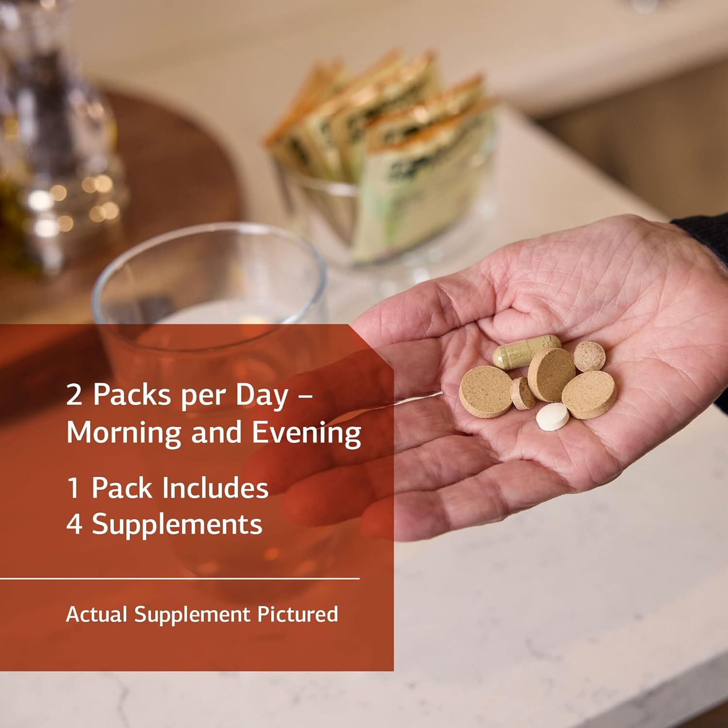 Bone Health Daily Fundamentals - Vitamins D, A, & K1, Potassium, Manganese, Phosphorus - 60 Pack by Standard Process Inc.