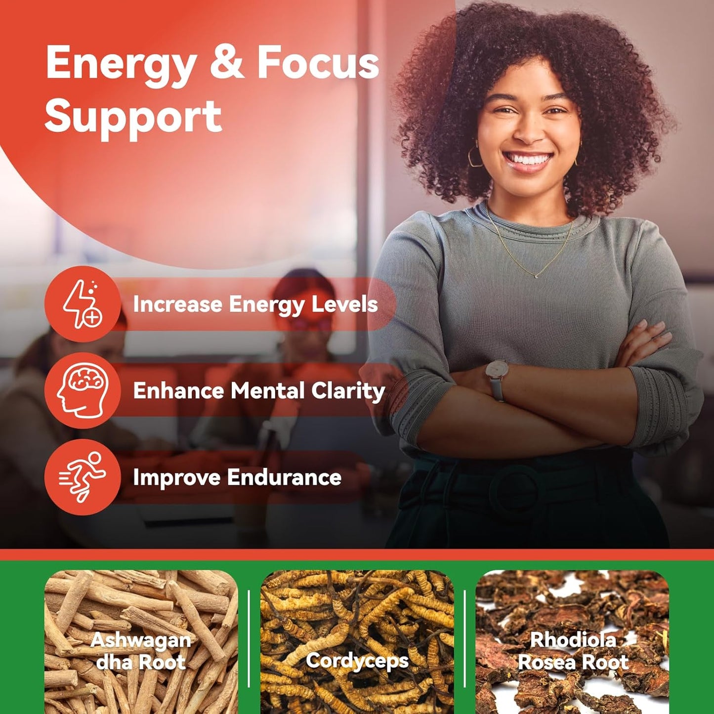 Boost Gut Health, Immunity, Hair, & Beauty with Bovine Colostrum, Collagen, Reishi Mushroom & Cordyceps Powder