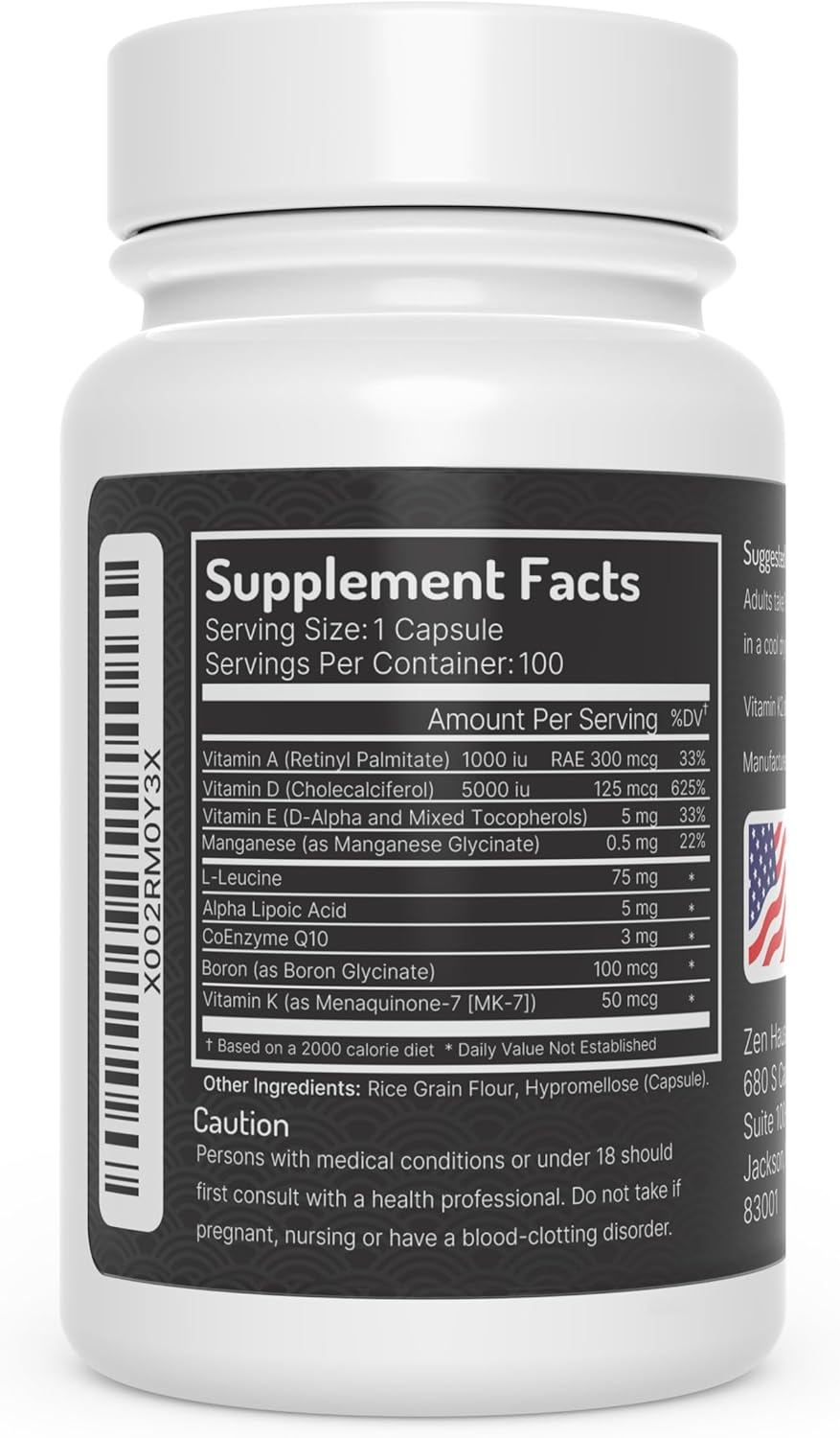 Boost Holistic Health with Zen Haus Iodine and ADK Supplement Combo