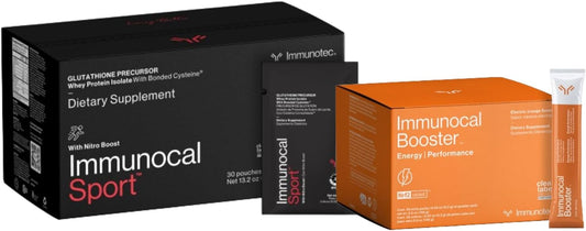 Boost Your Athletic Performance with Immunocal Sport Bundle - Glutathione Precursor and Nrf2 Activator for Energy and Recovery