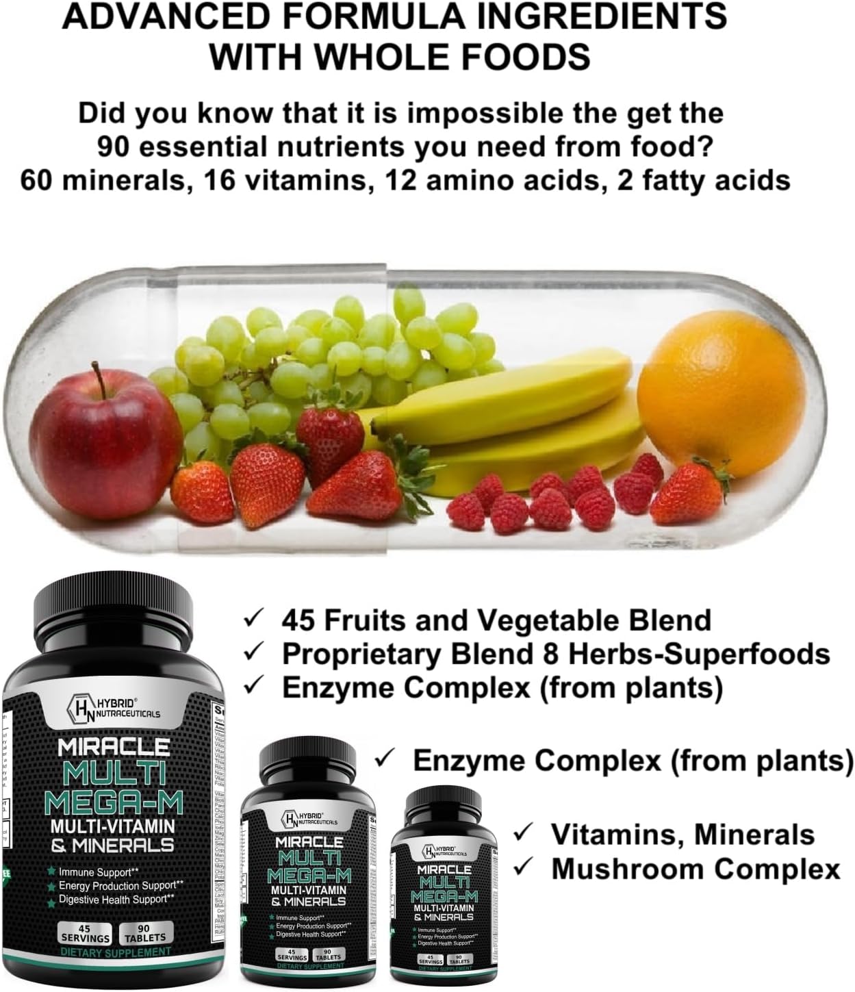 Boost Your Immune System with Hybrid Nutraceuticals Bovine Colostrum & MiracleMulti MEGA Formula