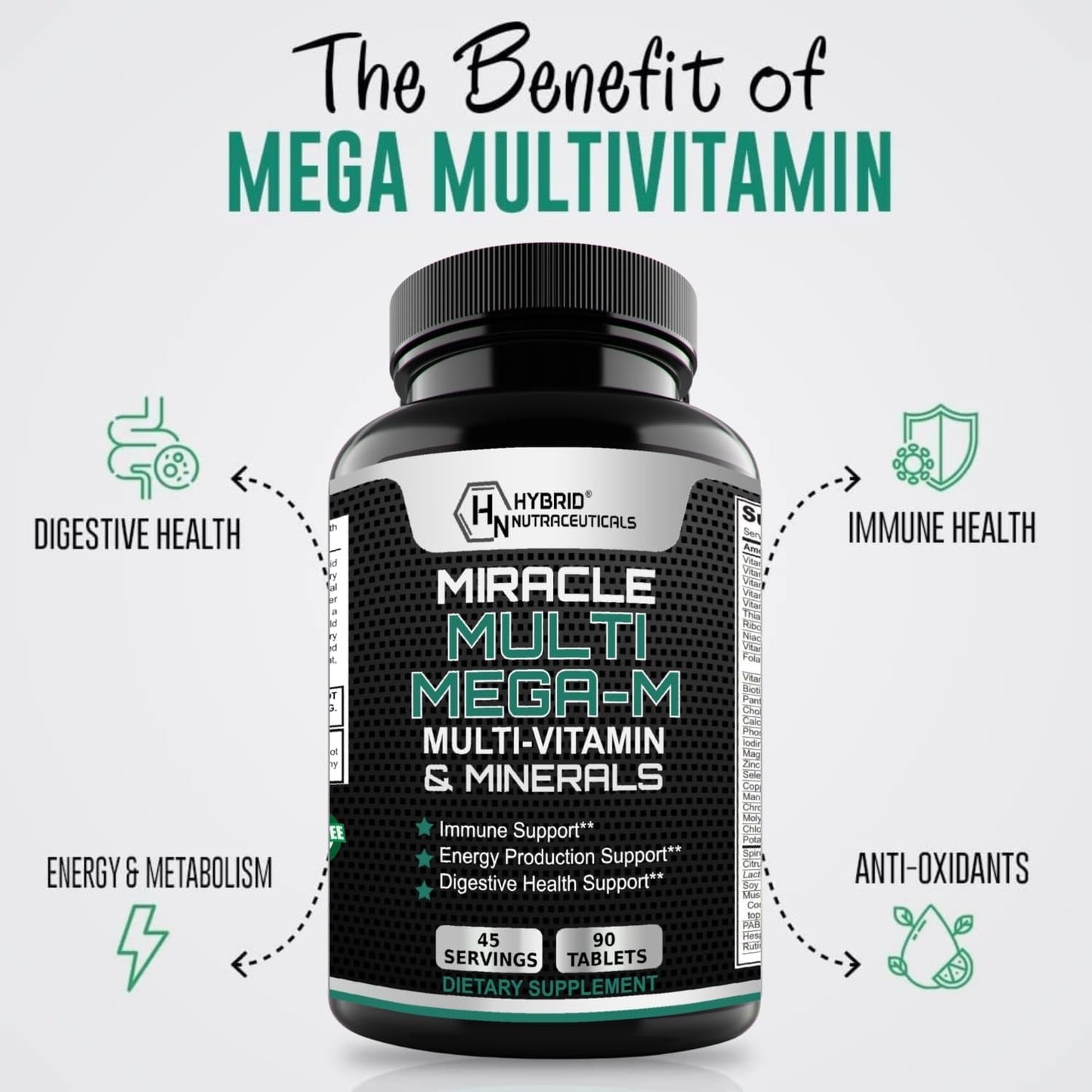 Boost Your Immune System with Hybrid Nutraceuticals Bovine Colostrum & MiracleMulti MEGA Formula