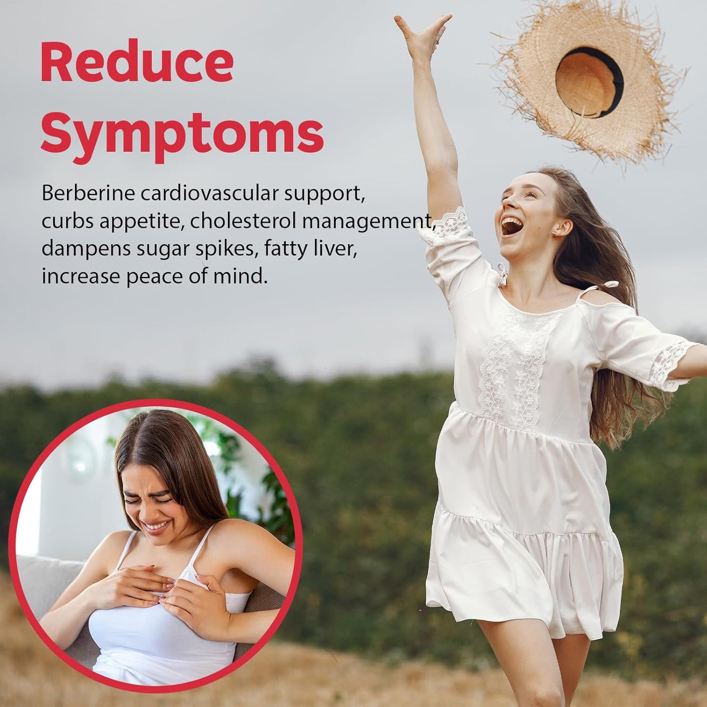 BoostCeuticals Berberine 500mg Capsules - Vegan Non GMO Gluten Free Supplement with No Stearates, 60 Count