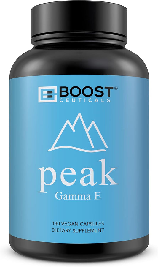 BoostCeuticals Vegan Vitamin E 400 IU Mixed Tocopherols Complex - Non GMO Gluten Free VIT E Supplement