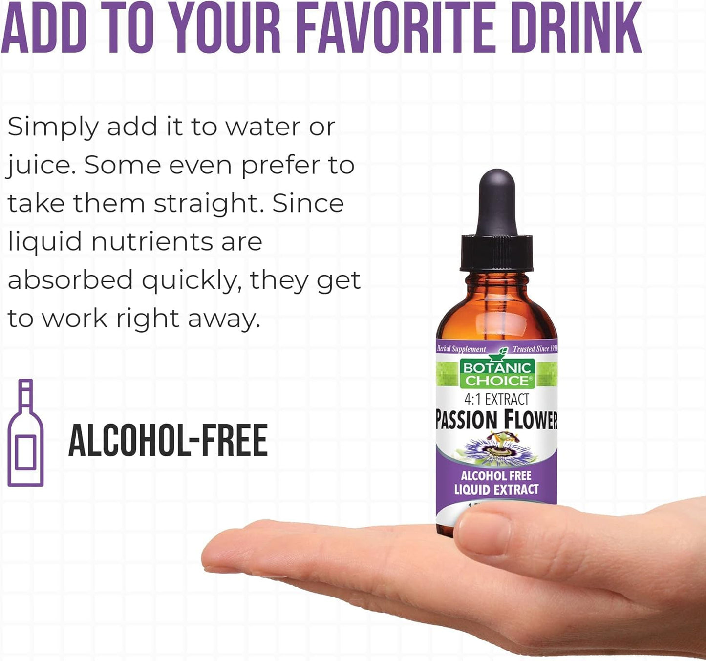 Botanic Choice Mega Fruits and Veggies Blend + Passion Flower Extract Bundle - Energy Balance & Relaxation Support