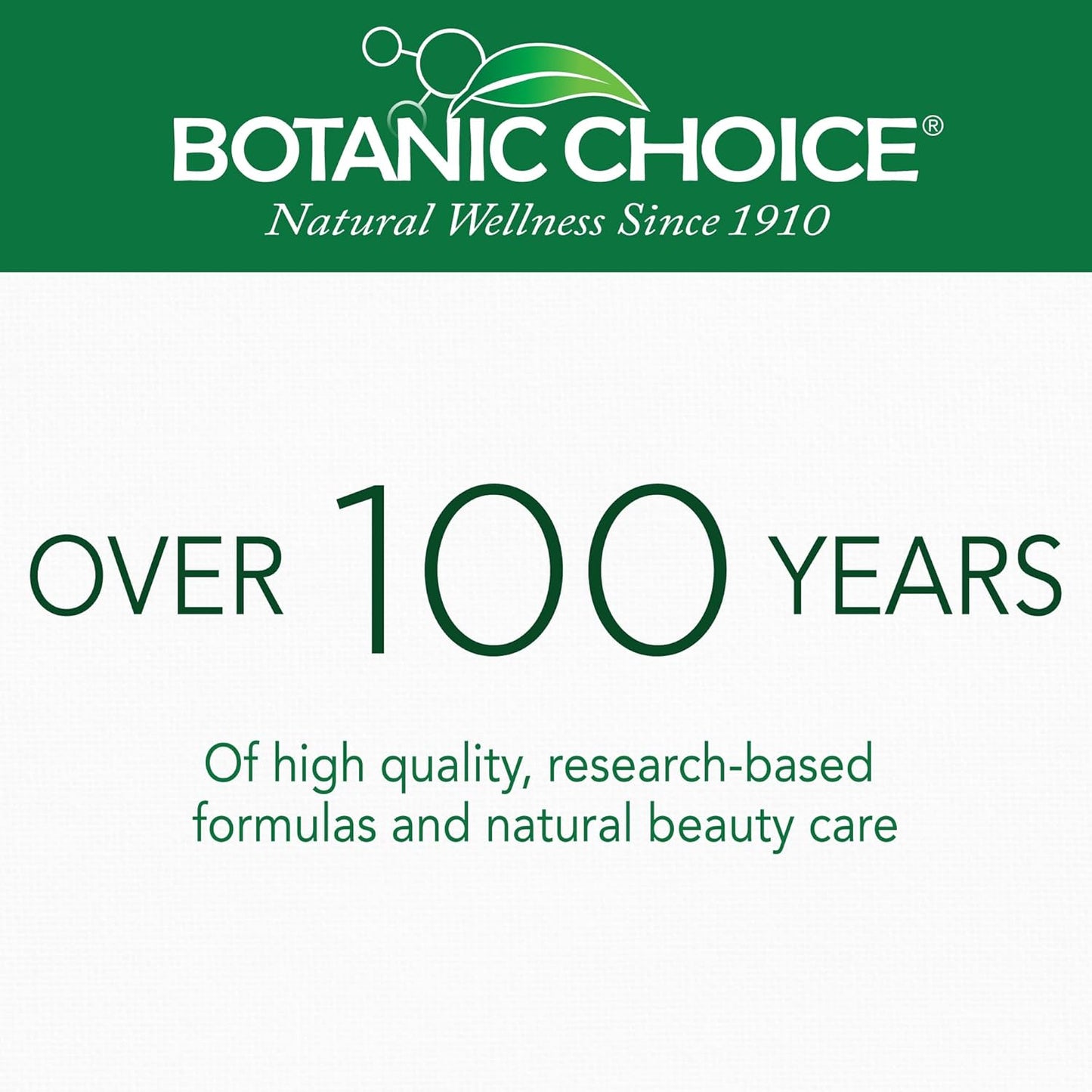 Botanic Choice Triple Magnesium Complex Supplement for Nerve, Digestive, Muscular, and Heart Health - 90 Capsules for Men and Women