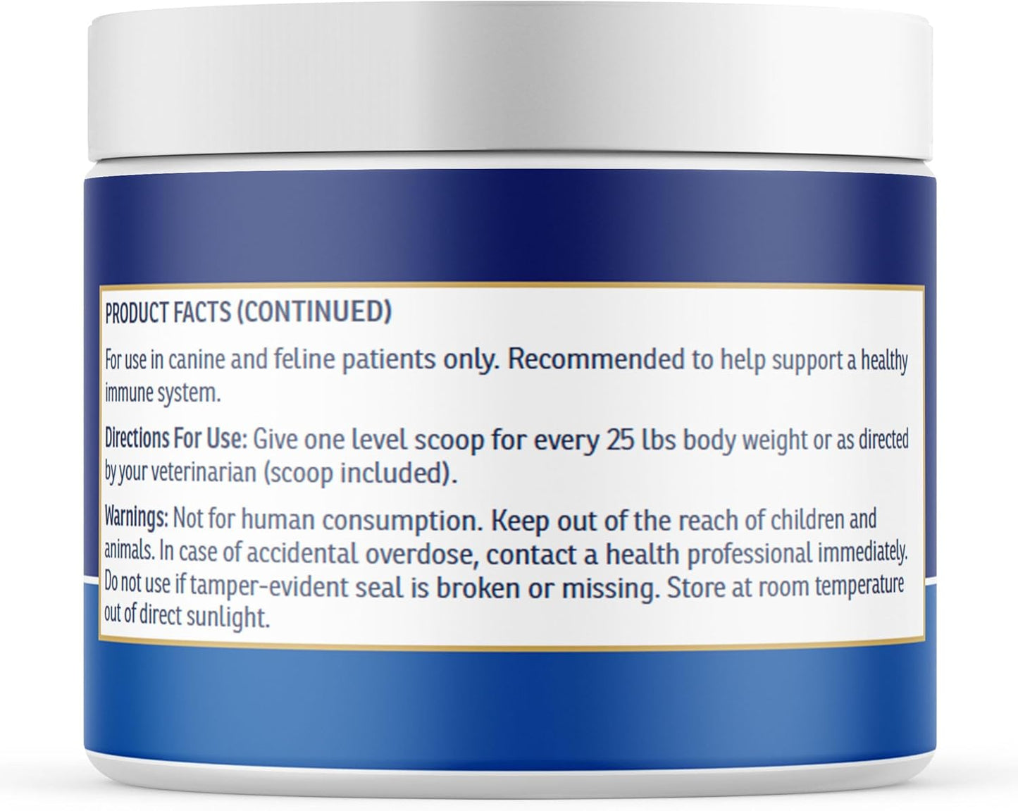 Bovine Colostrum Powder for Cats & Dogs - Immune & Digestive Support Supplement - 3.52 oz (100g)