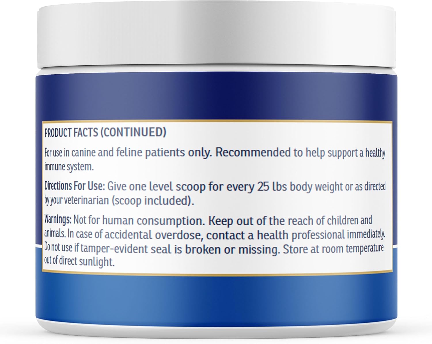 Bovine Colostrum Powder for Cats & Dogs - Immune & Digestive Support Supplement - 3.52 oz (100g)