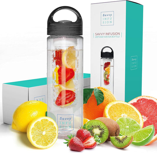 BPA-Free Insulated Fruit Infuser Water Bottle for Women - Reusable Gym Accessory for Sports and Outdoors