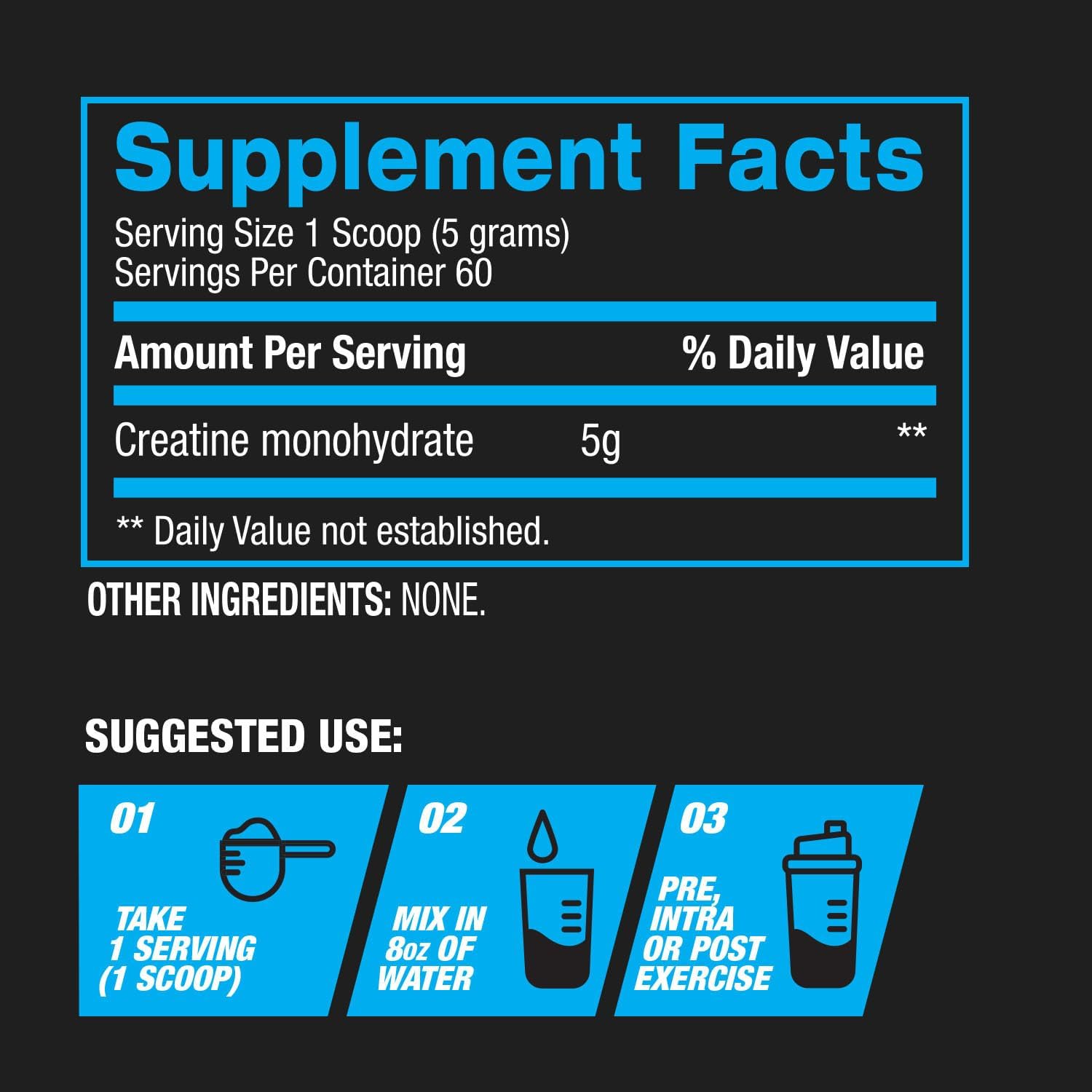 BPI Sports Micronized Creatine: Strength & Endurance Booster for Lean Muscle Growth - Unflavored, 60 Servings