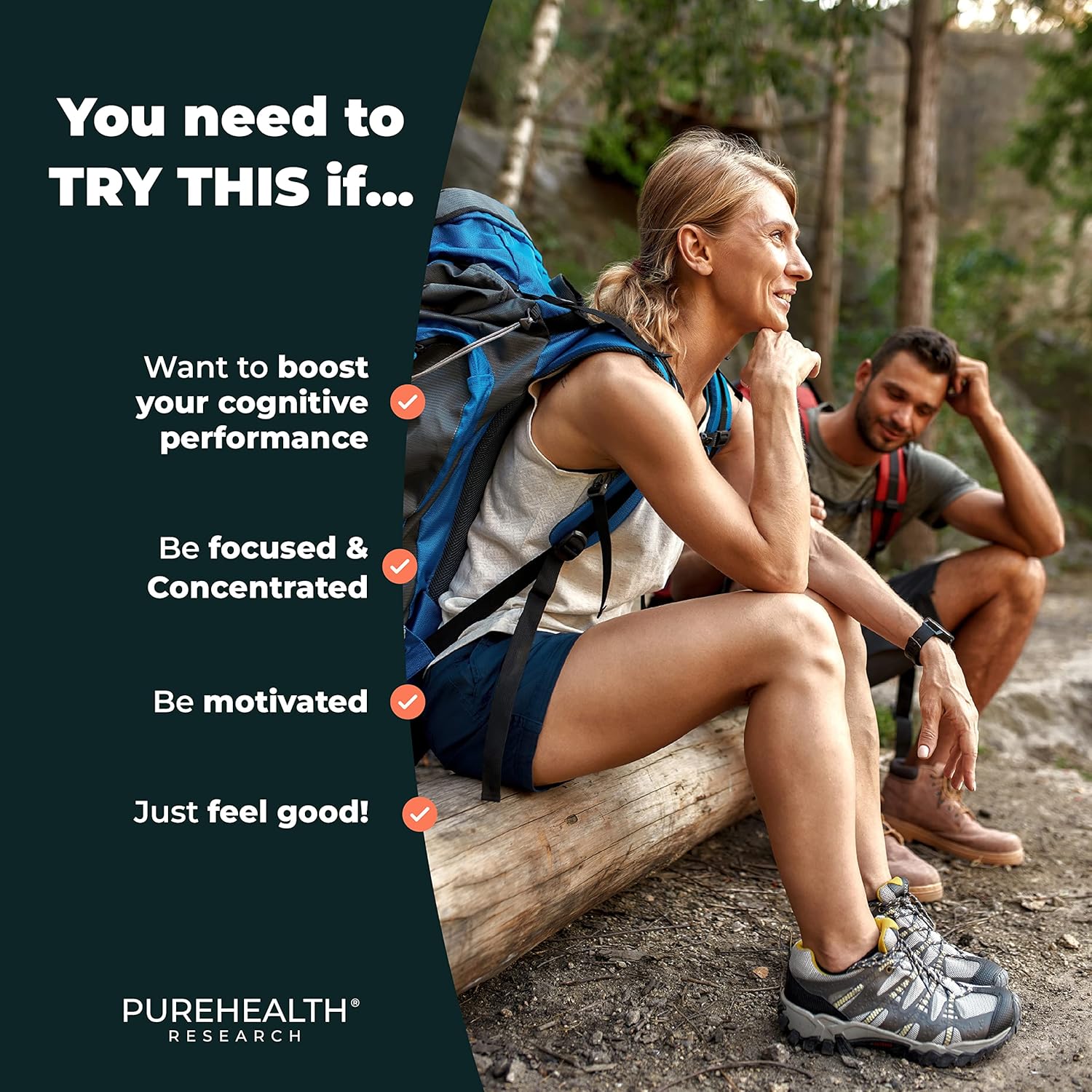 Brain Health Supplement with Lions Mane, Shiitake, Chaga, Reishi Mushrooms - Boost Memory and Focus with Bacopa Monnieri and Gingko Biloba - 60 Capsules