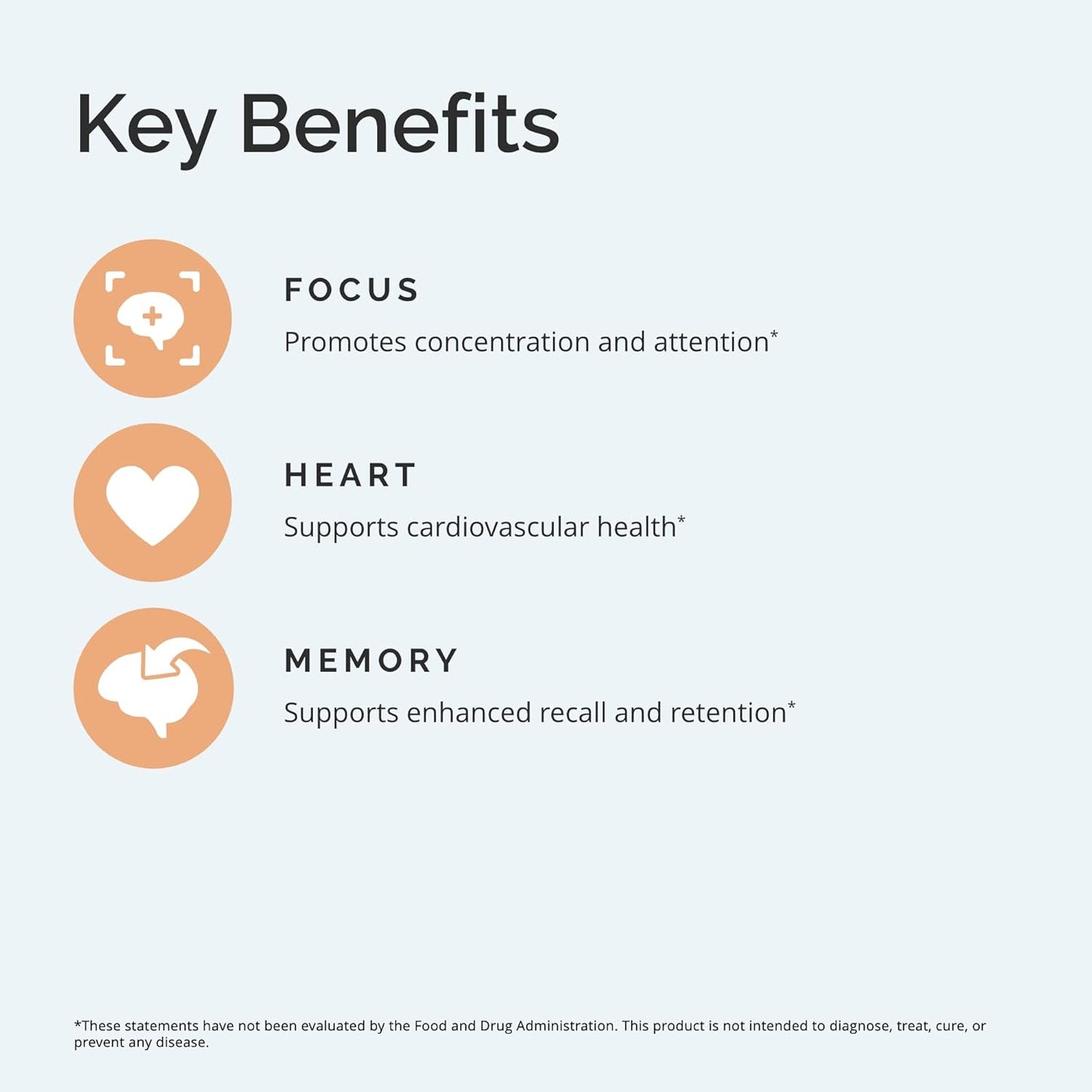 BRAINMD Dr Amen Omega-3 Citrus Blast Squeeze - 16.8 oz - Cardiovascular, Brain & Immune Support - Gluten Free - 30 Servings