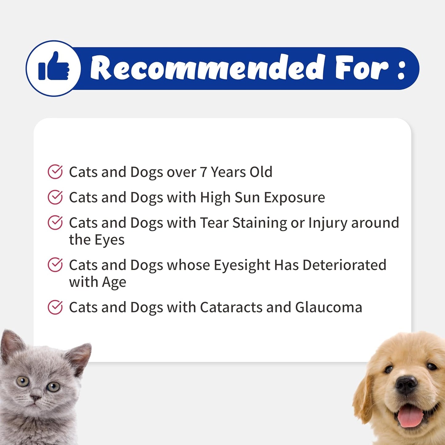 Branvine Eye Guardian for Pets - Promotes Eye Health, Reduces Tear Staining, Allergies, and Wounds (117g) with MaquiBright