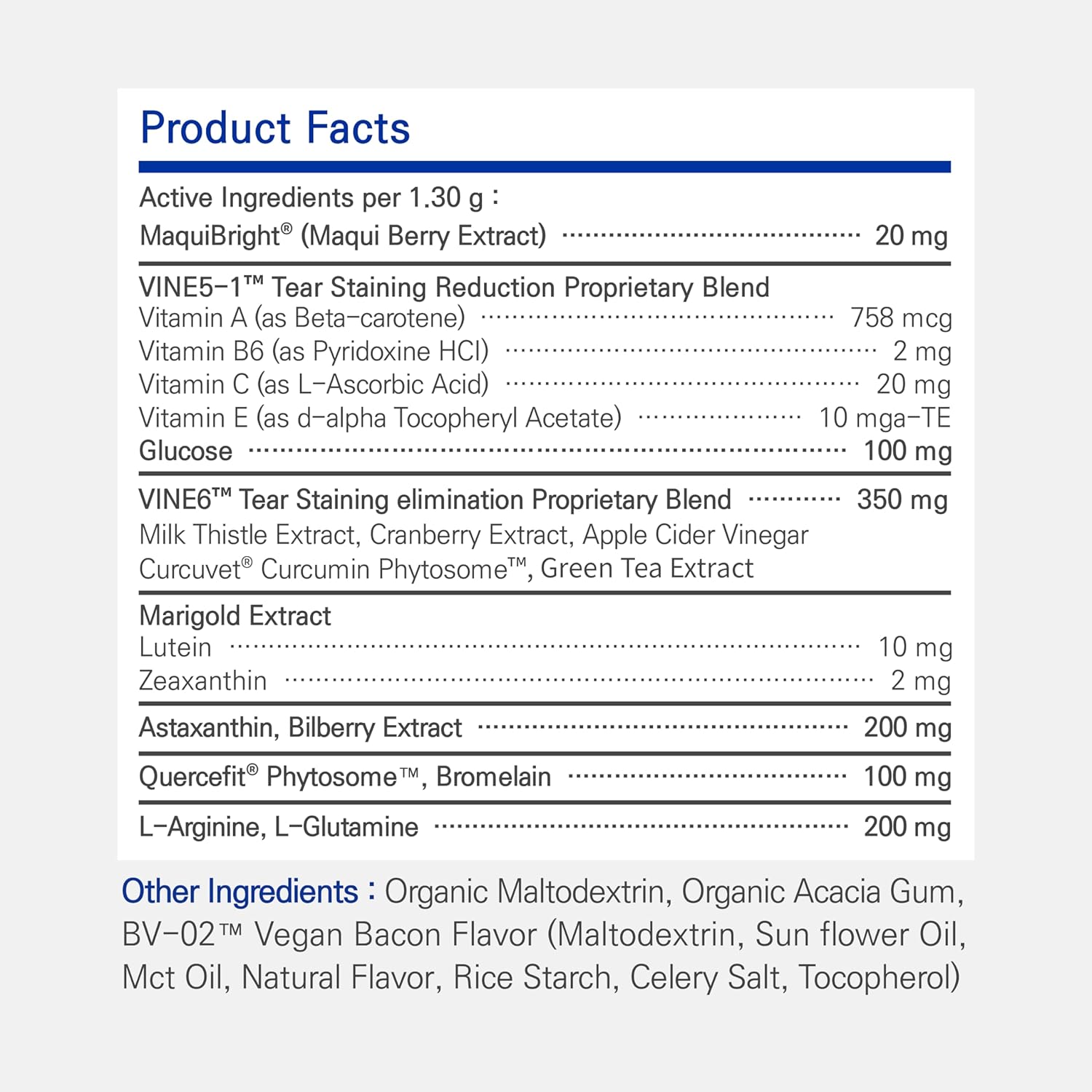 Branvine Eye Guardian for Pets - Promotes Eye Health, Reduces Tear Staining, Allergies, and Wounds (117g) with MaquiBright